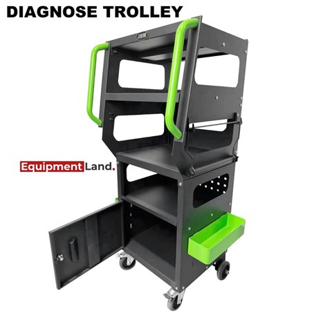 Diagnose Trolley Hoog Laptop houder